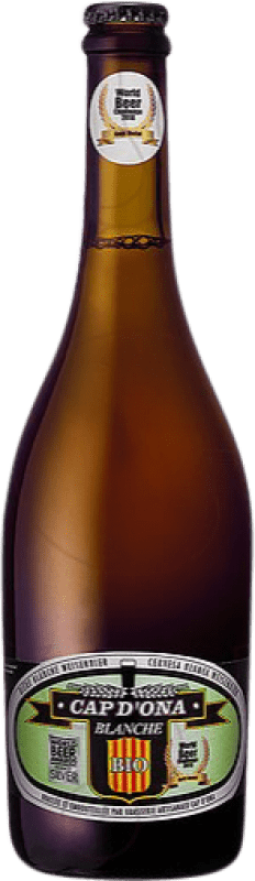 Free Shipping | Beer Apats Cap d'Ona Blanche Bio France Organic 75 cl