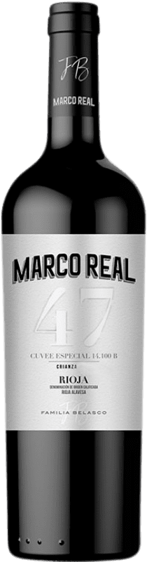 9,95 € | Vino tinto Marco Real Cuvée Especial 47 Crianza D.O.Ca. Rioja País Vasco España Tempranillo, Graciano 75 cl
