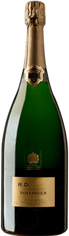 Бесплатная доставка | Белое игристое Bollinger R.D. брют Гранд Резерв A.O.C. Champagne шампанское Франция Pinot Black, Chardonnay Бутылка Иеровоам-Двойной Магнум 3 L