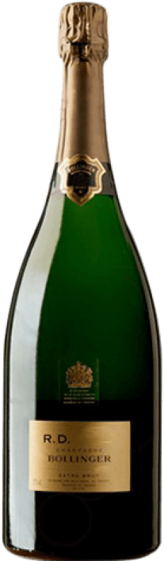 1 282,95 € Kostenloser Versand | Weißer Sekt Bollinger R.D Brut Große Reserve A.O.C. Champagne Jeroboam-Doppelmagnum Flasche 3 L