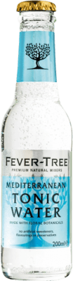 Kostenloser Versand | Softdrinks Fever-Tree Mediterranean Tonic Water Großbritannien Kleine Flasche 20 cl