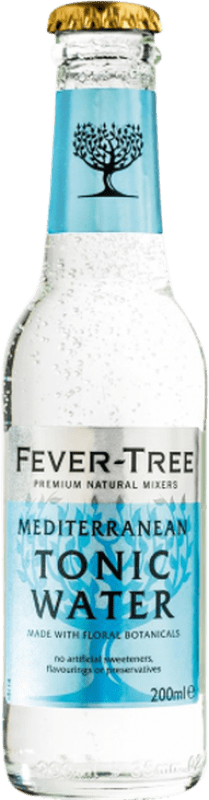 Spedizione Gratuita | Bibite e Mixer Fever-Tree Mediterranean Tonic Water Regno Unito Piccola Bottiglia 20 cl