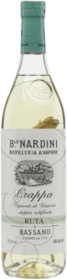 Aguardente Grappa Bortolo Nardini Ruta Miniatura Garrafa Miniatura 5 cl