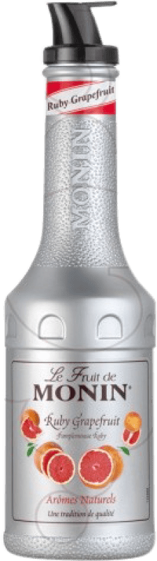 Envio grátis | Schnapp Monin Puré Ruby Grapefruit França 1 L Sem Álcool