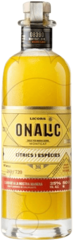 Envio grátis | Licores Onalic Citrics i Especies Espanha Garrafa Medium 50 cl