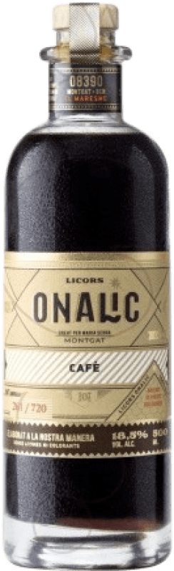 Envío gratis | Licores Onalic España Botella Medium 50 cl Café