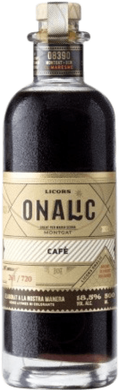 Kostenloser Versand | Liköre Onalic Café Spanien Medium Flasche 50 cl