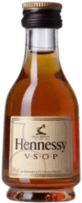 3,95 € Envio grátis | Cognac Conhaque Hennessy V.S.O.P. Miniatura Garrafa Miniatura 5 cl