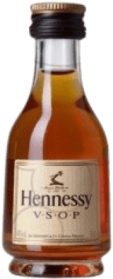 Kostenloser Versand | Cognac Hennessy VSOP Frankreich Miniaturflasche 5 cl