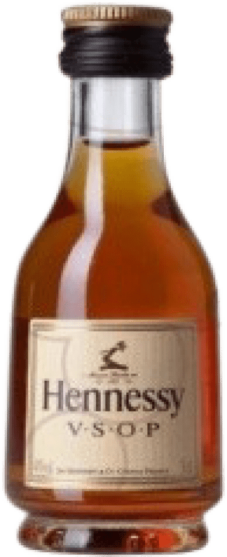 4,95 € | Cognac Hennessy VSOP Very Superior Old Pale — Molto Superiore Vecchio Francia Bottiglietta Mignon 5 cl