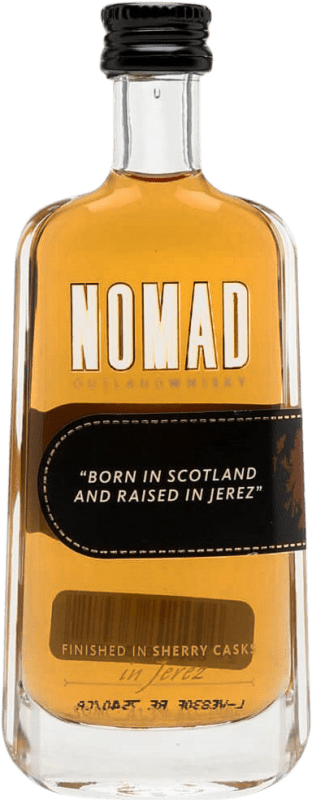 5,95 € Envoi gratuit | Blended Whisky González Byass Nomad Sherry Cask Miniatura Bouteille Miniature 5 cl