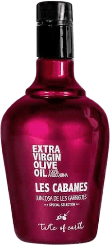 Envío gratis | Aceite de Oliva Les Cabanes España Arbequina Botella Medium 50 cl