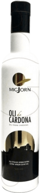 Envío gratis | Aceite de Oliva Migjorn Cardona AOVE Virgen Extra España Botella Medium 50 cl