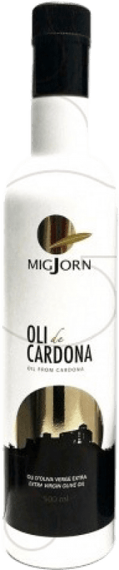 Envio grátis | Azeite de Oliva Migjorn Cardona Espanha Garrafa Medium 50 cl