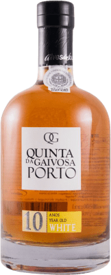 19,95 € | Vinho fortificado Quinta da Gaivosa Blanco I.G. Porto Porto Portugal Sousón, Touriga Franca, Touriga Nacional 10 Anos Garrafa Medium 50 cl