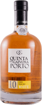 Spedizione Gratuita | Vino Liquoroso Quinta da Gaivosa Blanco I.G. Porto porto Portogallo Sousón, Touriga Franca, Touriga Nacional 10 Anni Bottiglia Medium 50 cl