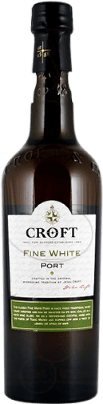 免费送货 | 强化酒 Croft Port Fine White I.G. Porto 波尔图 葡萄牙 Malvasía, Códega, Rabigato, Viosinho 75 cl