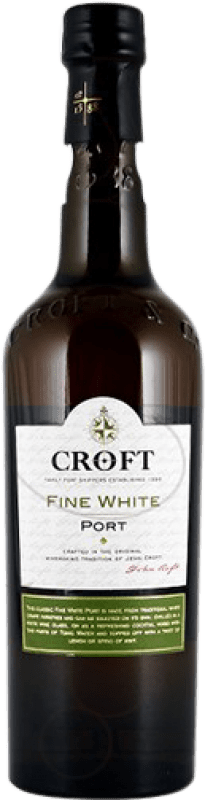 Kostenloser Versand | Likörwein Croft Port Fine White I.G. Porto Porto Portugal Malvasía, Códega, Rabigato, Viosinho 75 cl