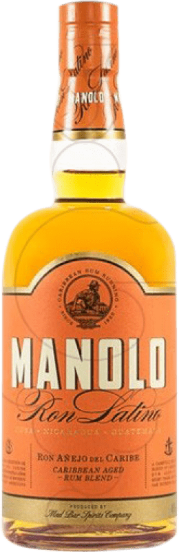 Free Shipping | Rum Manolo Rum Latino Spain 5 Years 70 cl