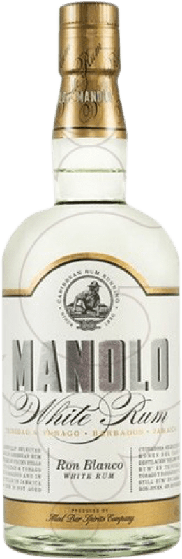 Free Shipping | Rum Manolo Rum White Spain 70 cl