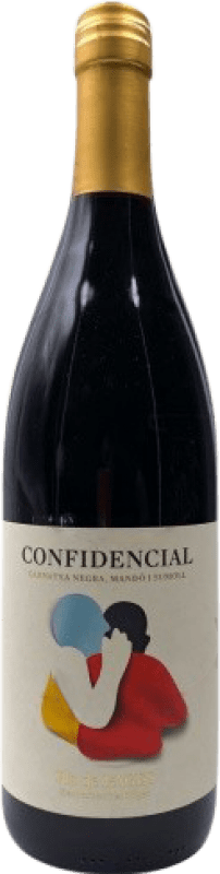 Envio grátis | Vinho Tinto Confidencial Jovem D.O. Pla de Bages Catalunha Espanha Garnacha — Grenache, Mandó, Sumoll 75 cl