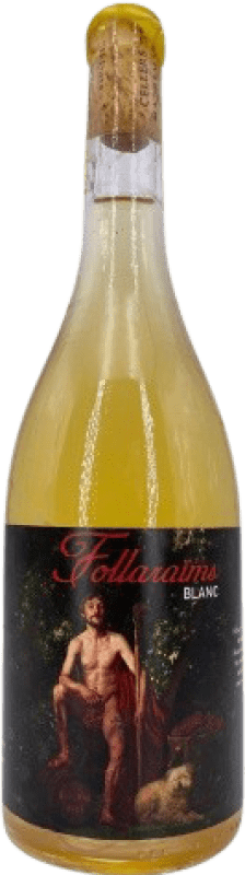 Envío gratis | Vino Blanco Follaraïms Joven Cataluña España 75 cl