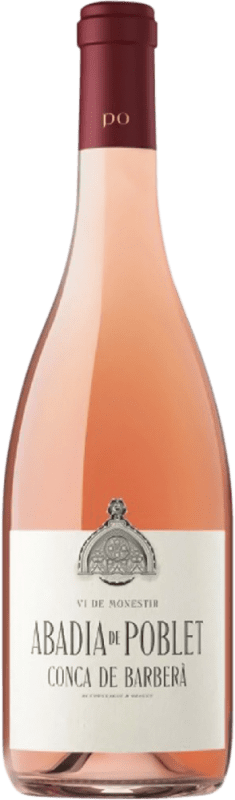 18,95 € | Rosé wine Abadia de Poblet Rose Young D.O. Conca de Barberà Catalonia Spain Grenache, Trepat 75 cl
