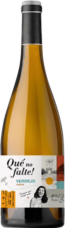 7,95 € | Vinho branco Qué no falte! Jovem D.O. Rueda Castela e Leão Espanha Verdejo 75 cl