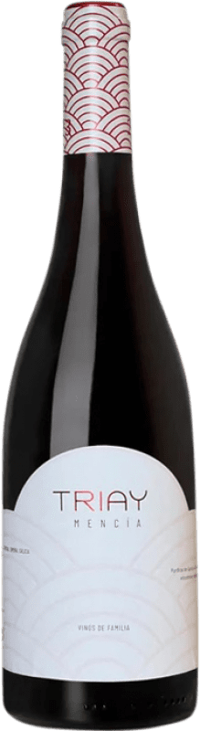 Envio grátis | Vinho tinto Triay Jovem D.O. Monterrei Galiza Espanha Mencía 75 cl