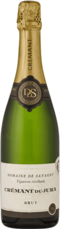 Бесплатная доставка | Белое игристое вино Domaine de Savagny брют Резерв A.O.C. Crémant du Jura Jura Франция Chardonnay 75 cl