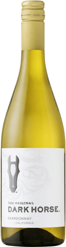 Free Shipping | White wine Dark Horse Young I.G. California California United States Chardonnay 75 cl