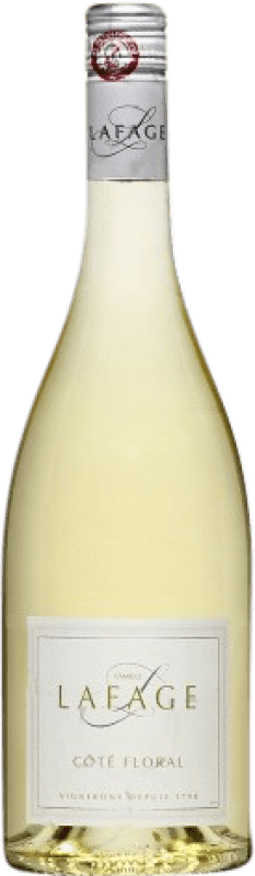 Free Shipping | White wine Domaine Lafage Côte Floral Young I.G.P. Vin de Pays Côtes Catalanes Languedoc-Roussillon France Muscat, Viognier 75 cl