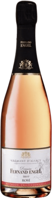 免费送货 | 玫瑰气泡酒 Fernand Engel Rosado 香槟 预订 A.O.C. Crémant d'Alsace 阿尔萨斯 法国 Pinot Black 75 cl