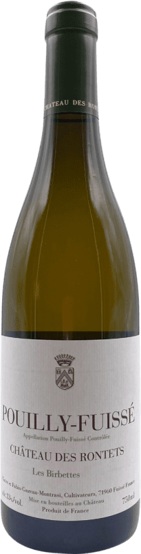 74,95 € | Vin blanc Château des Rontets Les Birbettes A.O.C. Pouilly-Fuissé Bourgogne France Chardonnay 75 cl