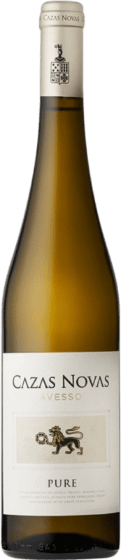 Envio grátis | Vinho branco Cazas Novas Pure Jovem I.G. Vinho Verde Portugal Avesso 75 cl