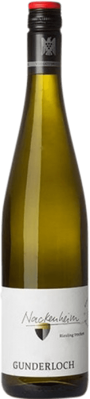 Бесплатная доставка | Белое вино Gunderloch Nackenheim Q.b.A. Rheinhessen Rheinhessen Германия Riesling 75 cl