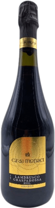 9,95 € Free Shipping | Red sparkling Wines Co Ca'de Monaci Tinto D.O.C. Lambrusco di Sorbara