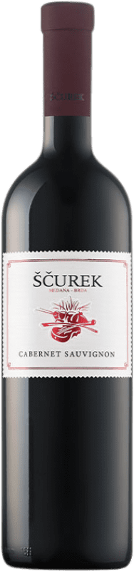 Бесплатная доставка | Красное вино Sčurek I.G. Primorska Goriška Brda Словения Cabernet Sauvignon — Каберне Совиньон 75 cl