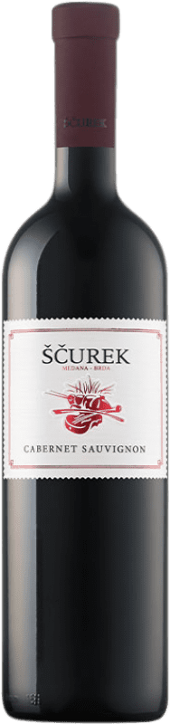 Free Shipping | Red wine Sčurek I.G. Primorska Goriška Brda Slovenia Cabernet Sauvignon 75 cl