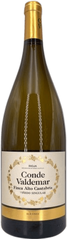 38,95 € | White wine Valdemar Conde de Valdemar Finca Alto Cantabria Young D.O.Ca. Rioja The Rioja Spain Magnum Bottle 1,5 L