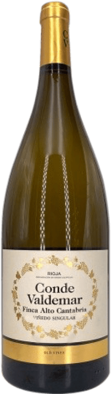 54,95 € Kostenloser Versand | Weißwein Valdemar Conde de Valdemar Finca Alto Cantabria Jung D.O.Ca. Rioja Magnumflasche 1,5 L