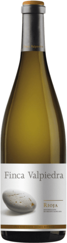 Envio grátis | Vinho branco Finca Valpiedra Blanco Reserva D.O.Ca. Rioja La Rioja Espanha Malvasía, Macabeo, Maturana Branca 75 cl