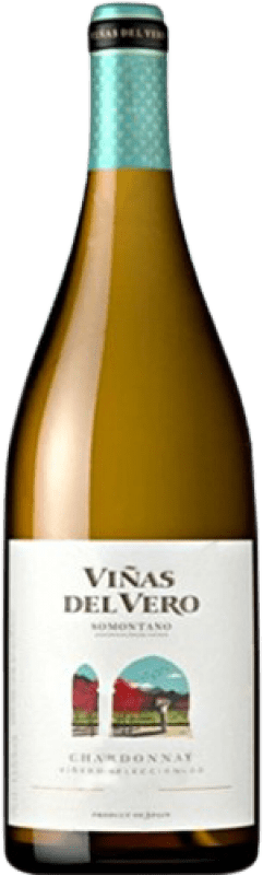 13,95 € | Белое вино Viñas del Vero молодое D.O. Somontano Арагон Испания Chardonnay — Шардоне Бутылка Магнум 1,5 L