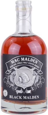 56,95 € | Whisky Blend Mac Malden Black Malden Réserve Royaume-Uni Bouteille Medium 50 cl