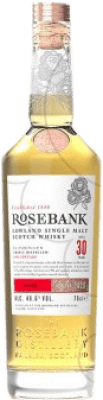 Single Malt Whisky Rosebank Lowland 30 Ans 70 cl