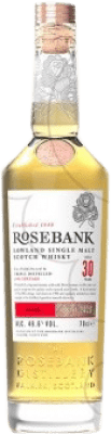 Whisky Single Malt Rosebank Lowland 30 Ans