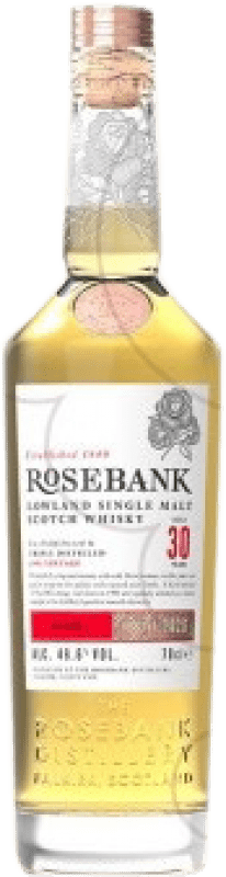 Free Shipping | Whisky Single Malt Rosebank Lowland Lowlands United Kingdom 30 Years 70 cl