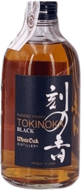 Envío gratis | Whisky Blended White Oak Tokinoka Black Reserva Japón Botella Medium 50 cl