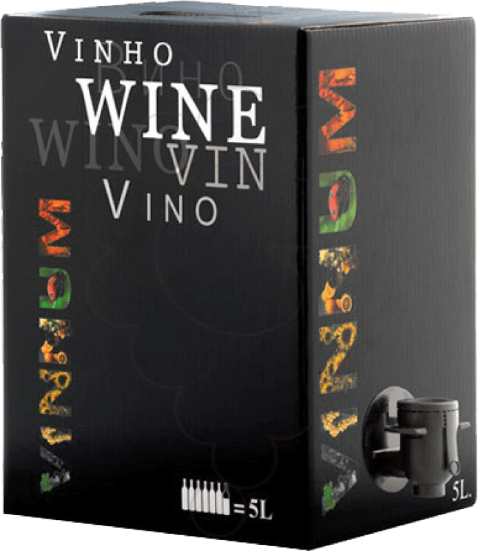 Free Shipping | White wine Vile Ganador Blanco Castilla y León Spain Bag in Box 5 L