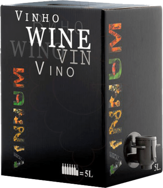 8,95 € Free Shipping | Rosé wine Vile Vinos de León Ganador Rosado Bag in Box 5 L
